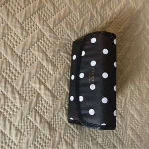 Isaac Mizrahi Black and White Polka Dot Clutch